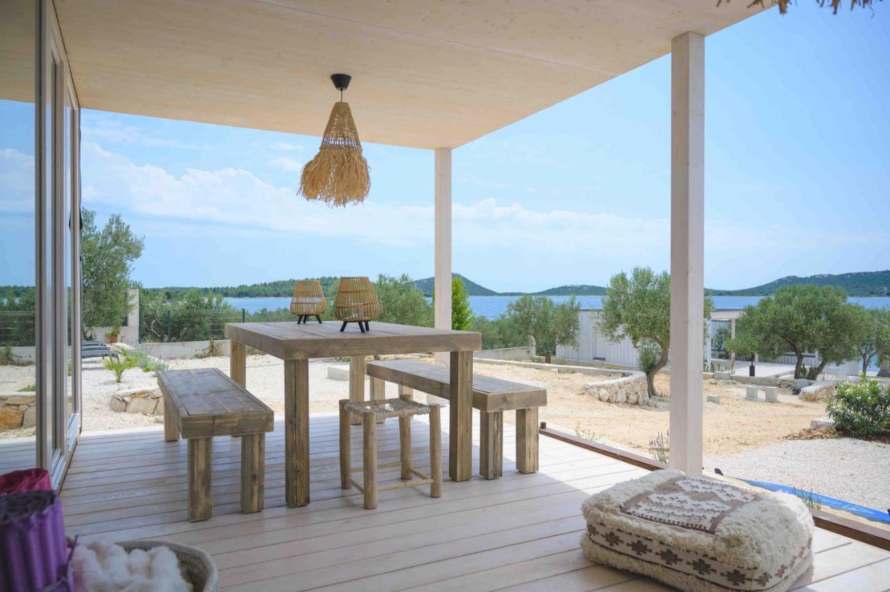 Buqez Eco Resort - Beach Villa 37 And 40 Pakoštane Kültér fotó
