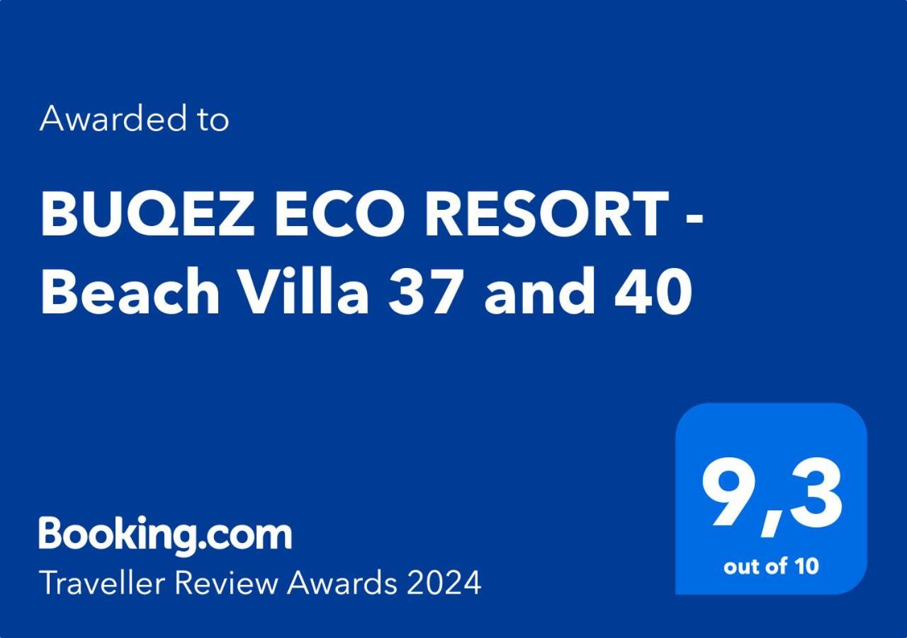 Buqez Eco Resort - Beach Villa 37 And 40 Pakoštane Kültér fotó